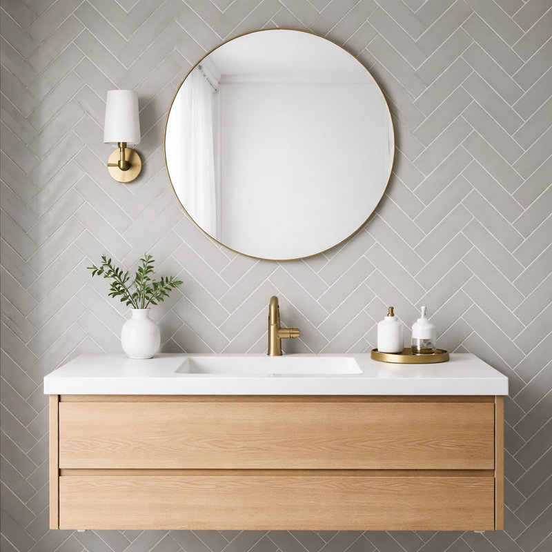 Chevron gris