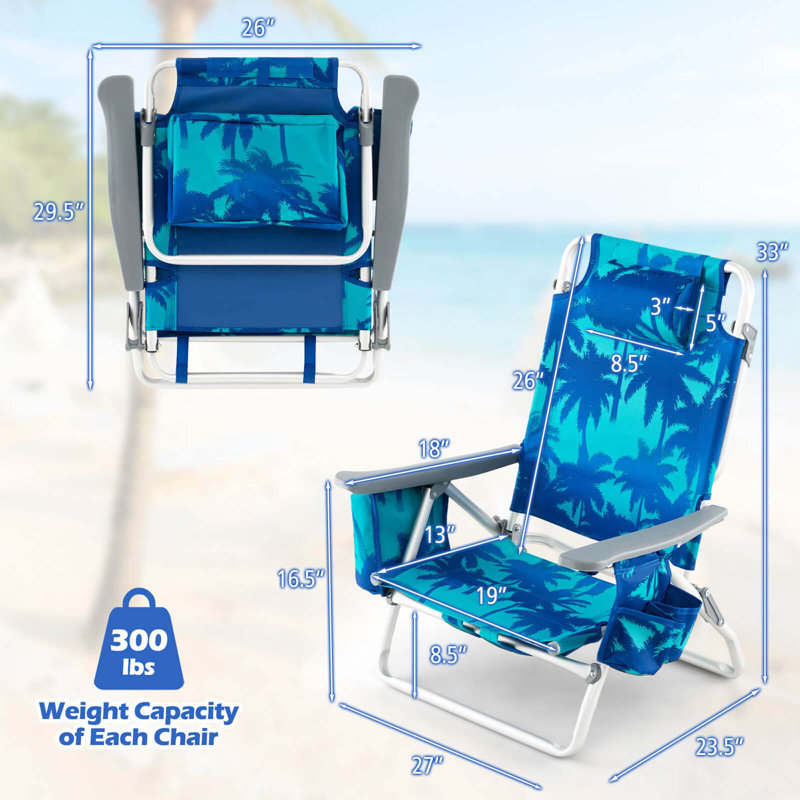 Chaise de plage Shaliya