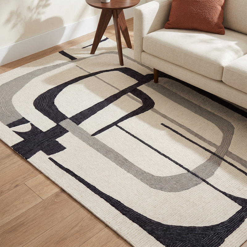 Nobu Performance Abstract Indoor Rug, Rectangle 8' x 10'