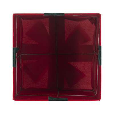 Flannel Gift Box - Set of 3 - Red, Green