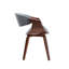 45.72cm H Fabric Upholstered Armchair in Dark Grey-321147929