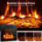 18 in. Electric Fireplace Insert with 3 Brightness Levels, Timer, Overheating Protection, Flame and Heat Work Separately