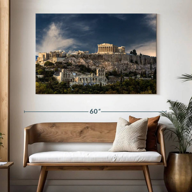 Acropole Nicci Athènes, H 34 po x l 51 po