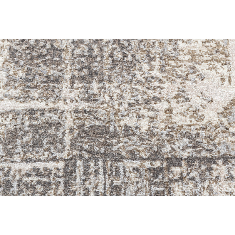 Tapis rectangulaire noué à la main, Rectangle de 5 pi x 8 pi
