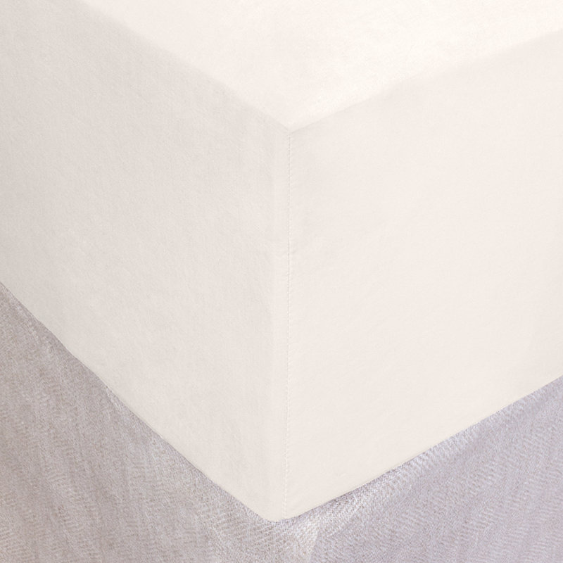 Box Spring Cover, Ivory, California King
