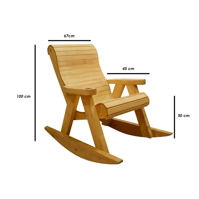 Jorin Wood Outdoor Chair
