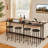 Ramsdell Console Table with Charging Station Behind Couch Table Skinny Narrow Sofa Entryway Table-1491415176-1491415178
