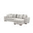 Wool-Like Pull-Out Sleeper Sofa-55907531