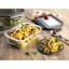 Gusto rectangulaire 20 oz. Contenant alimentaire