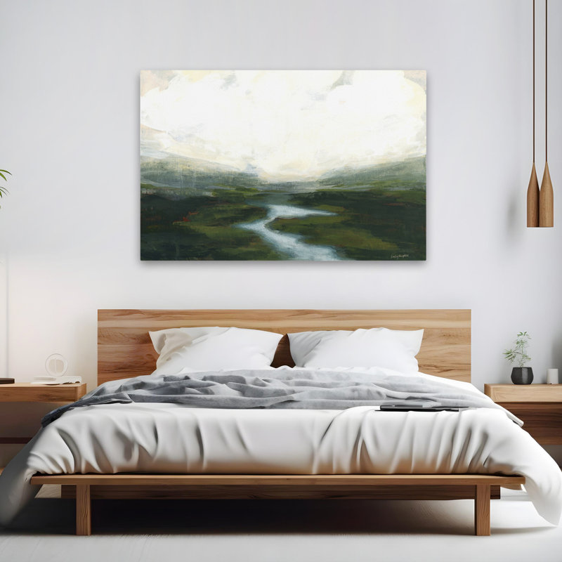 Contemporain et champêtre, H 60 po x l 40 po