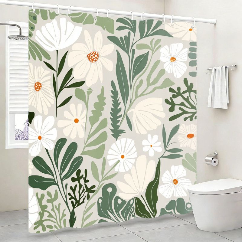 Rideau de douche Boho Daisy