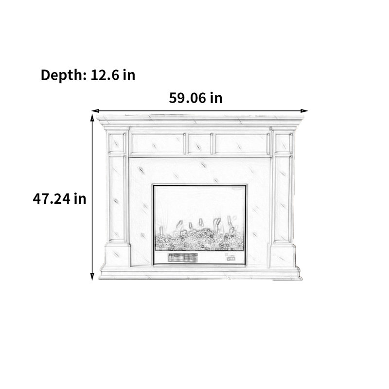 Armoire de rangement style télé français rétro