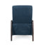 Canapé inclinable en tissu Mid-Century