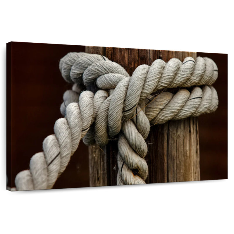 Rope knot i Aletra, H 8 po x l 12 po