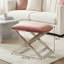 Repose-pieds Holley X, 23 po, rose rosé