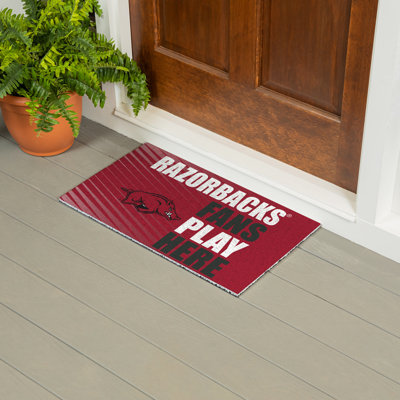 University of Arkansas Fan PVC Mat, 28"x16"