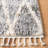 Triplett Fringe Shag Performance Geometric Rug-1388826128