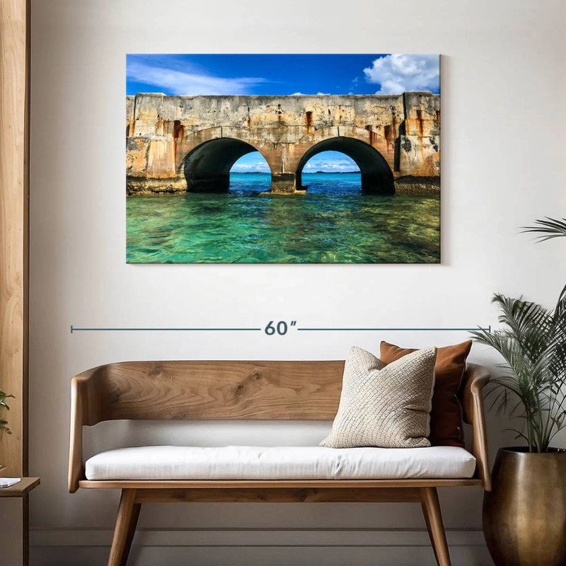 Lilie, ancien pont des Bermudes de Hamilton, H 30 po x l 45 po