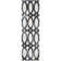 Amekia Hand Tufted Wool/Cotton Geometric Rug in Graphite/Ivory