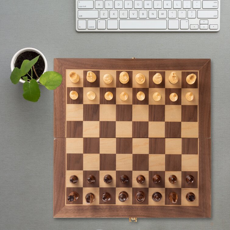 Hey! Play! 2 Player Wood Chess & Reviews