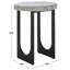 Table d'appoint en marbre Marasu