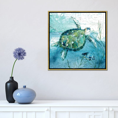« Island Swim I » par Carol Robinson, reproduction d’art