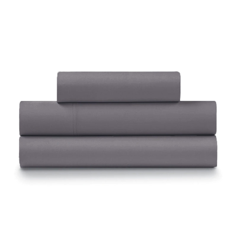 Comfort Set - Sheets, Gray, Queen Bedspread + 4 Additional Pieces