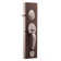 Copper Creek Handleset with Single Cylinder Deadbolt and Door Knob and Colonial Rosette