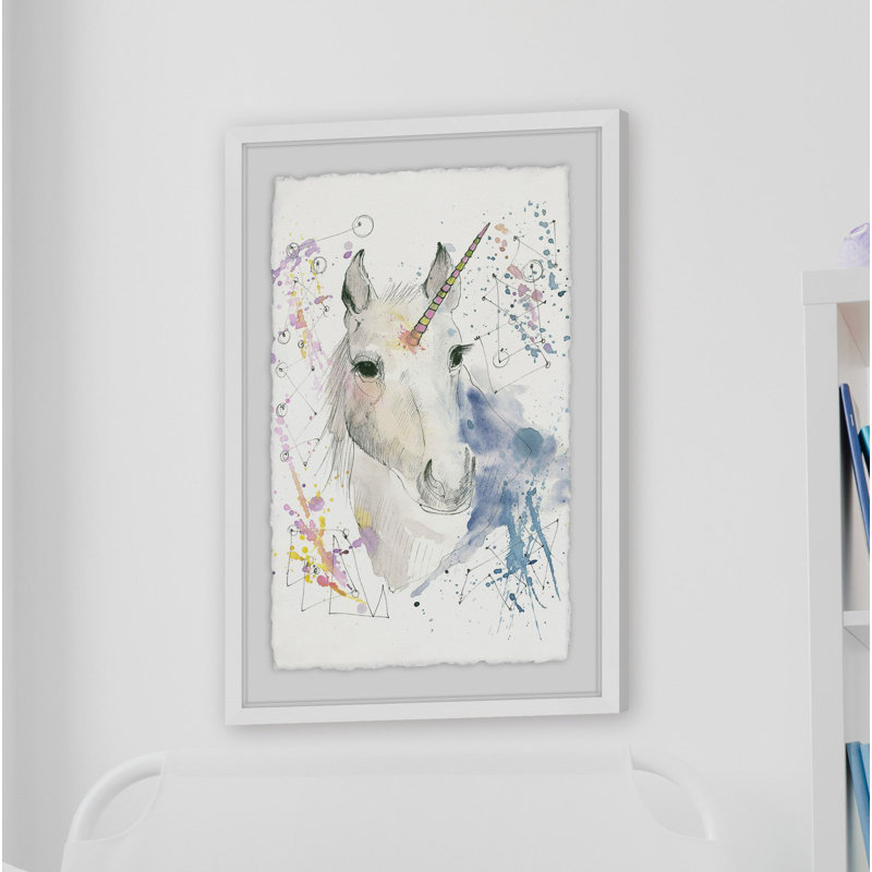 Fantasy Unicorn - Painting, 61cm H x 41cm W