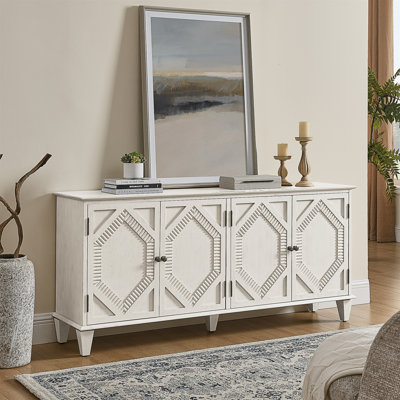 65.2" Mid Century Modern Sideboard Buffet Cabinet With Storage (Only Including Table)