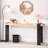 60"Console Table with Engineered Wood Top