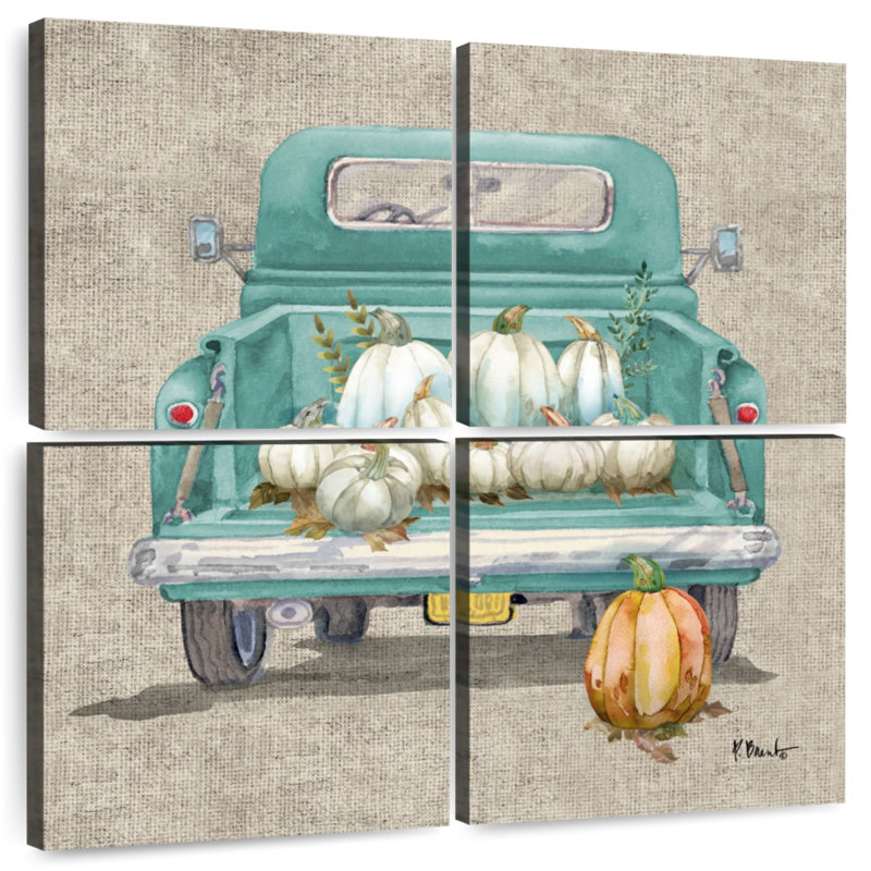 Mehar White Pumpkin Truck