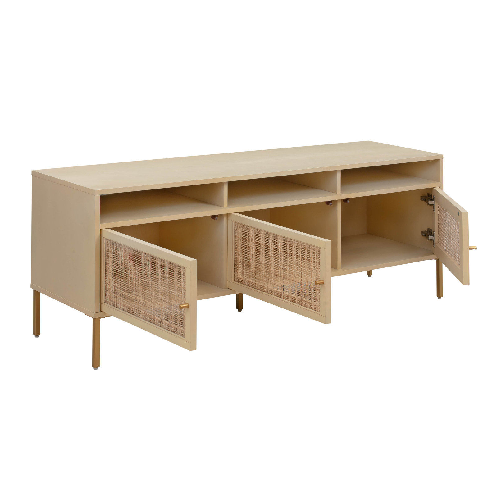 Cassi TV Stand, Buttermilk