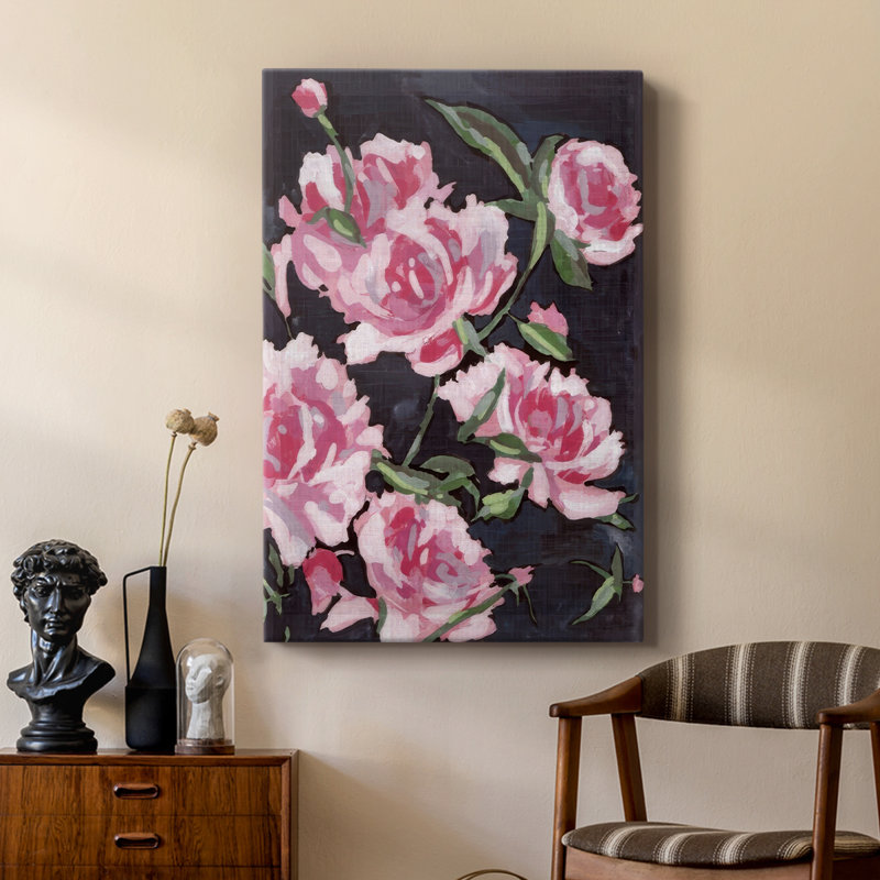 Meer Rosa I -Custom Wrapped Gallery Cavas