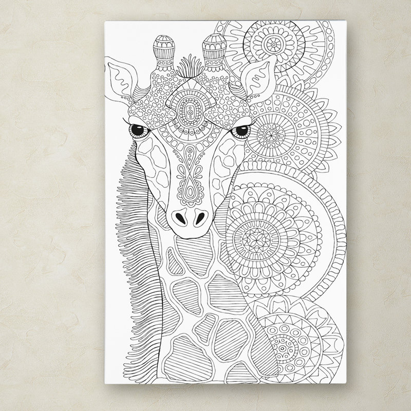 « animaux », impression sur toile tendue, H 19 po x l 12 po x P 2 po