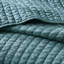 Literie réversible très grand / très grand bleu sarcelle - Literie réversible en microfibre et coton-119105593-119105586