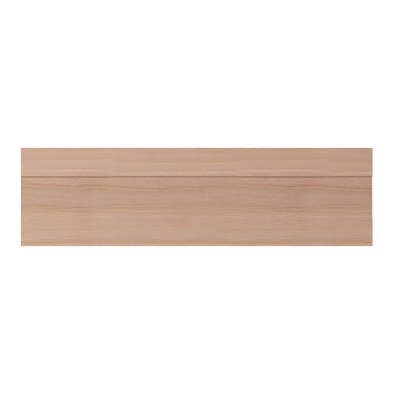 Moulure sur rail de chaise en bois massif de qualité l 5,9 po x P 3 po x L 96 po., Cerisier