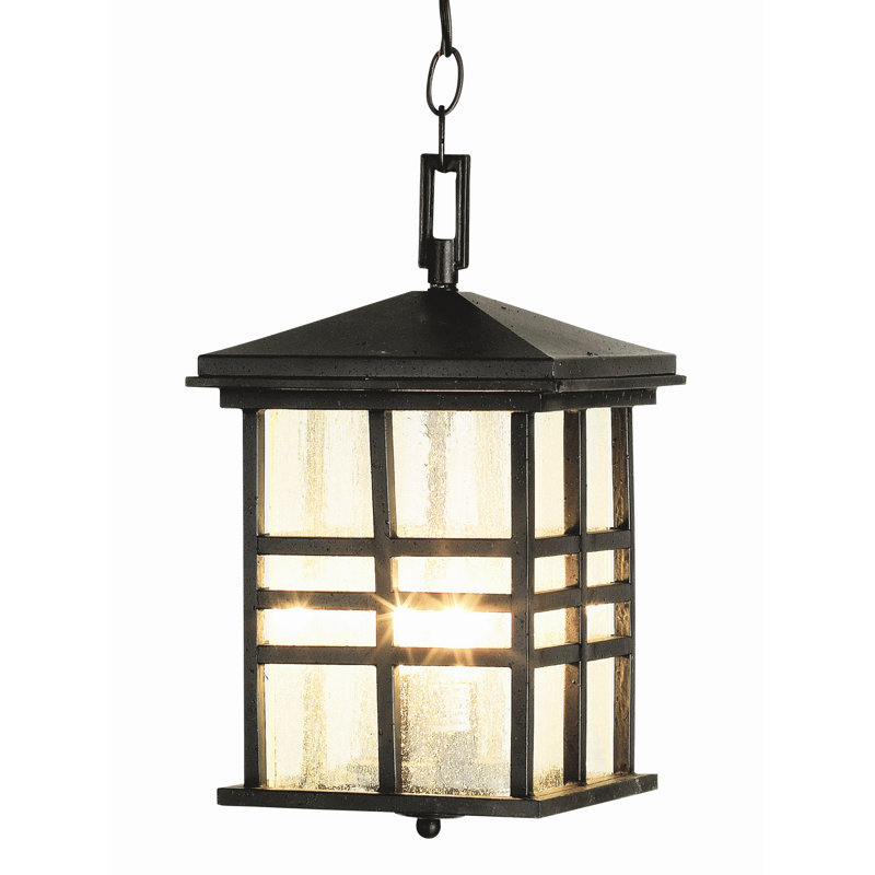 Calloway 2 - Light Outdoor Hanging Lantern, Black