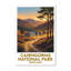 Cairngorms National Park, Scotland - Highland Romance Travel Poster: Munros, Pines And Heather. Giclee Print On Wrapped Canvas. Wall Art, Home Decor - Regions & Scenic Areas, Scotland - Wrapped Canvas Print-137380013