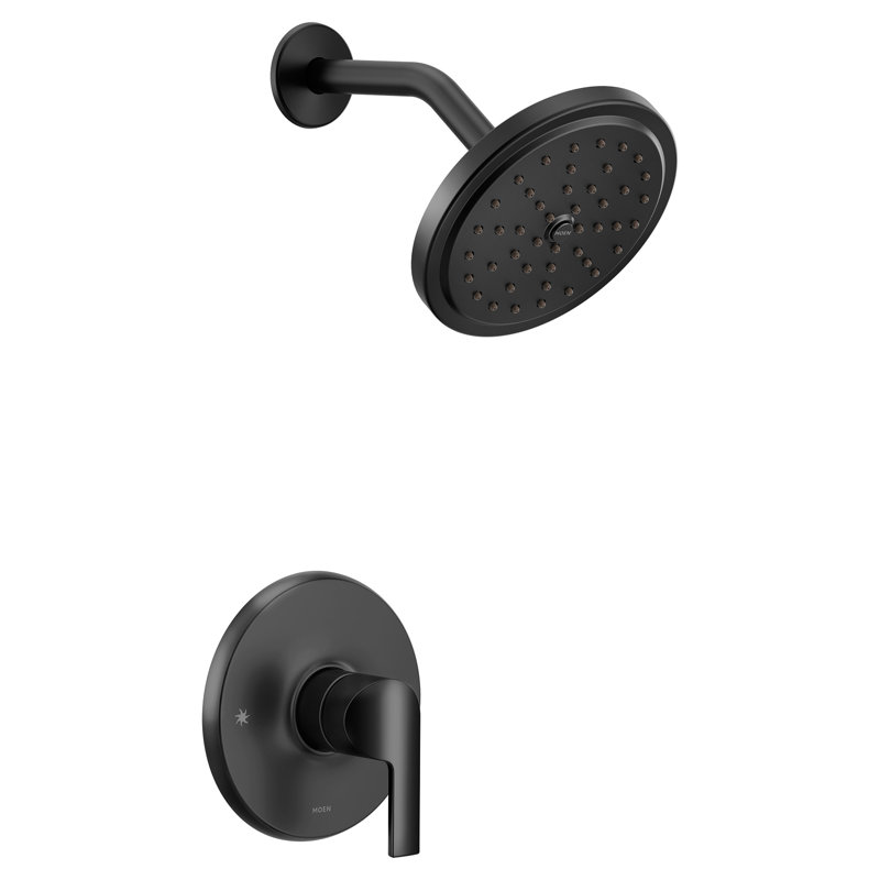 Doux M-CORE 3-Series 1-Handle Shower Trim Kit, Valve Required, Matte Black
