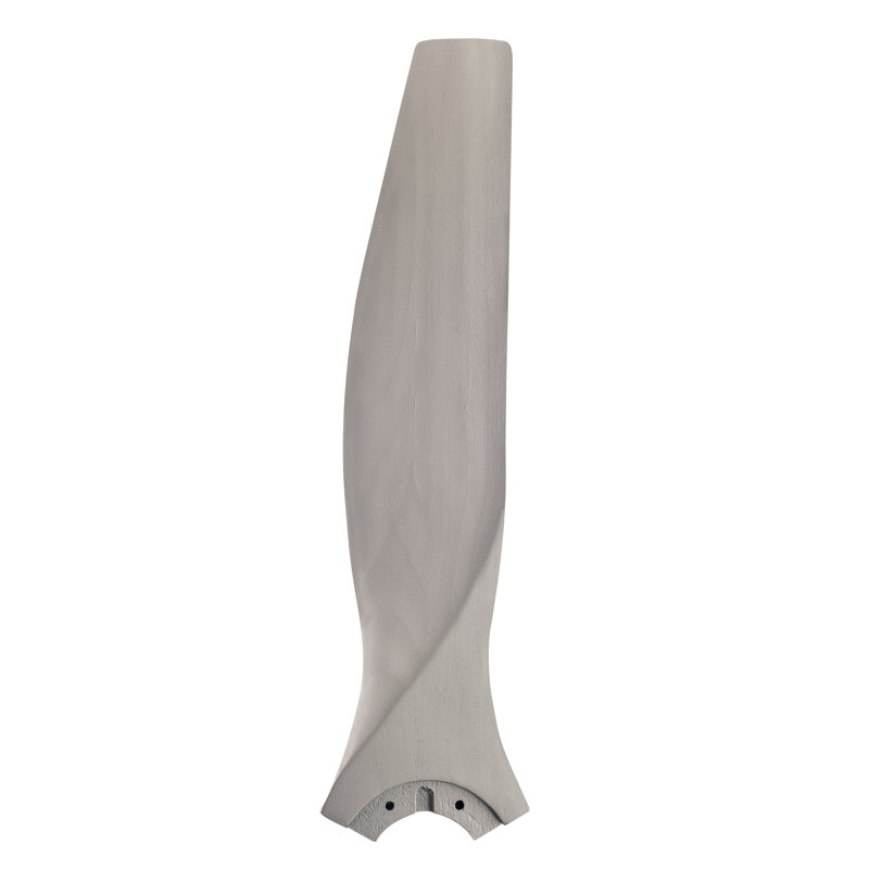 Spitfire 48 inch Indoor/Outdoor Ceiling Fan Blade Set of 3 - Brushed Nickel, 1.5" H x 6.23" W x 23.16" D, Brushed Nickel