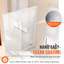 Porte de douche semi-sans cadre 57,7-59 x 70 po en verre trempé 1 / 4po-113980334