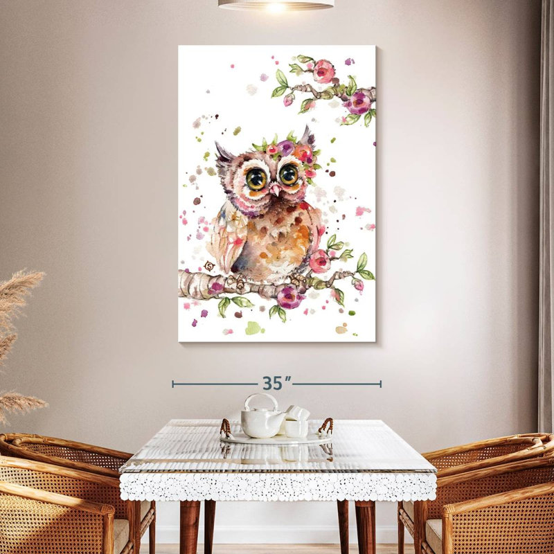 Brampt Sweet Owl, 51" H x 34" W