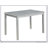 5 Piece Wooden Dining Table Set with Rectangular Table and 4 Upholstered Chairs, Crystal Decor for Elegant Dining