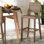 Tabouret de bar 28,6 po Bushore