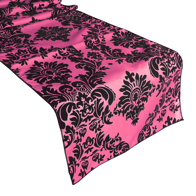 Batum, 60" x 12", Black/Fuchsia