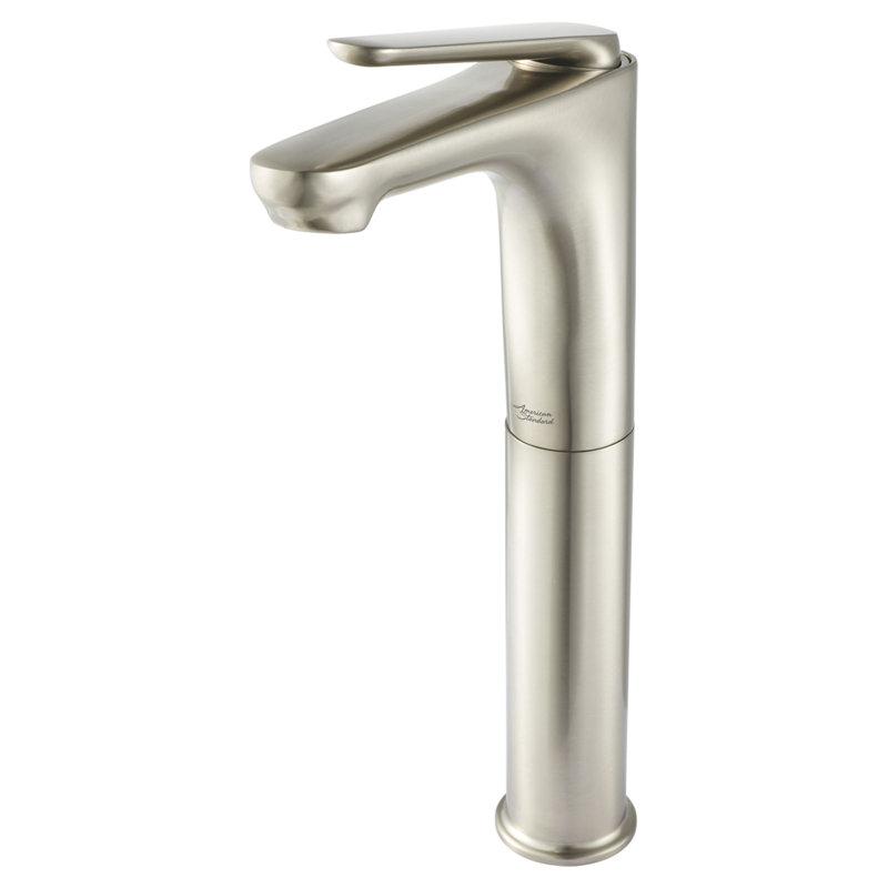 Robinet de salle de bain vasque avec ensemble de drain Studio S, Nickel brossé