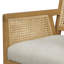 Chaise de salle à manger rembourrée Calira-125286385