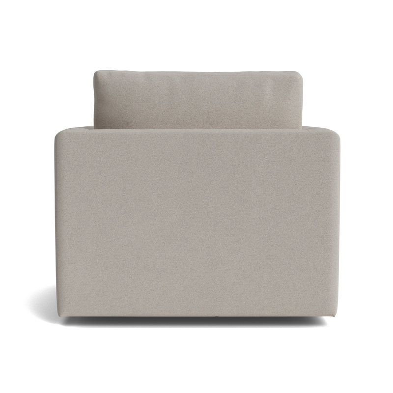 Haywood Full Swivel Chair, Performance Boucle - Dove Gray