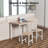 Dova 2 - Person Four Leg Dining Set-1731343476